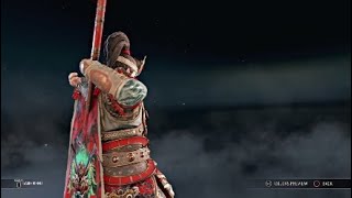 For Honor Jiang Jun doing Aramusha Executions