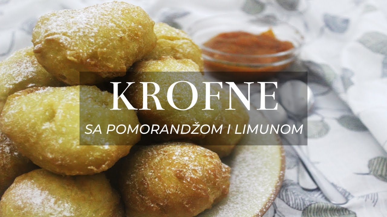 Krofne-Uštipci- VEGAN recept  s1e5