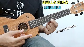 BELLA CIAO UKULELE TUTORIAL FOR BEGINNERS in Hindi | Easy Tabs | Fx-Music