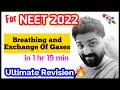 "Breathing & Exchange Of Gases" in one shot 🔥🔥 | Human Physiology | Neet Crash Course 😎Neet 2021