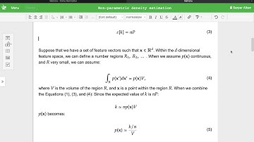 Non-parametric density estimation - 1