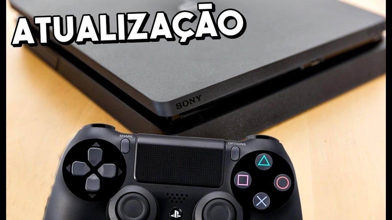 ATUALIZAÇÃO NO PS4 QUE MUDA O MENU
