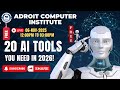 Adroit Computer Institute – Learn Computer, Design & Accounting Courses, AI Tools in Hindi