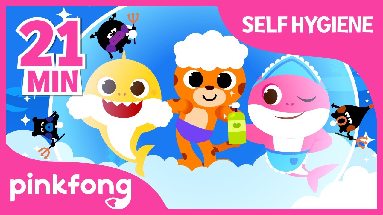 Wash Your Hands and more Self Hygiene Pinkfong Songs