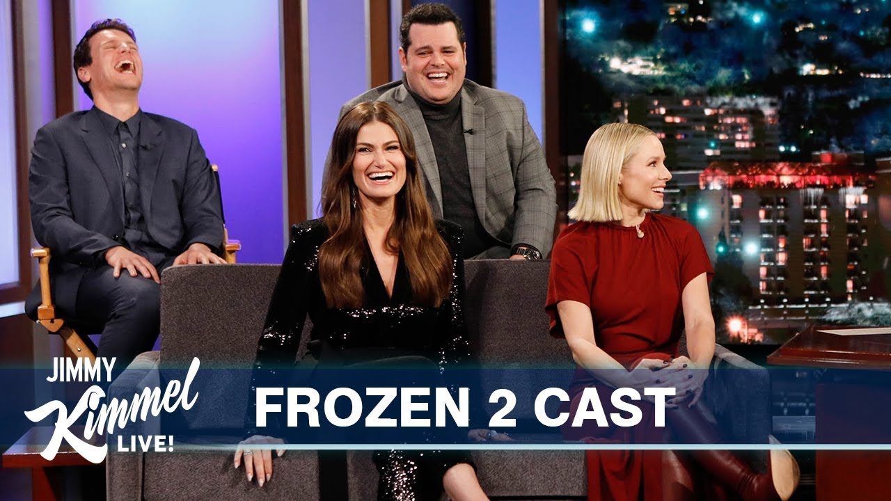 Frozen 2 Cast on Spoilers, Songs, Crazy Products & Frozen Phenom