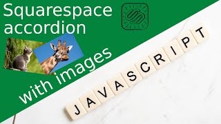 Squarespace accordion with images