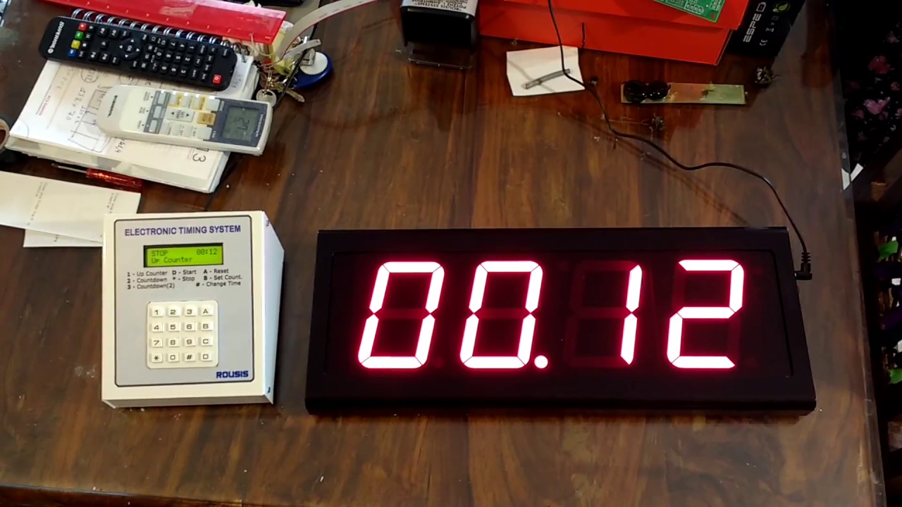 Led Timer Without Display Screen LED timer indoor - YouTube