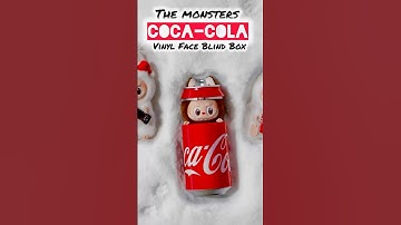 Labubu Coca-cola Vinyl Face Unboxing #cocacola #labubuthemonsters #labubu #unboxing #fyp #collection
