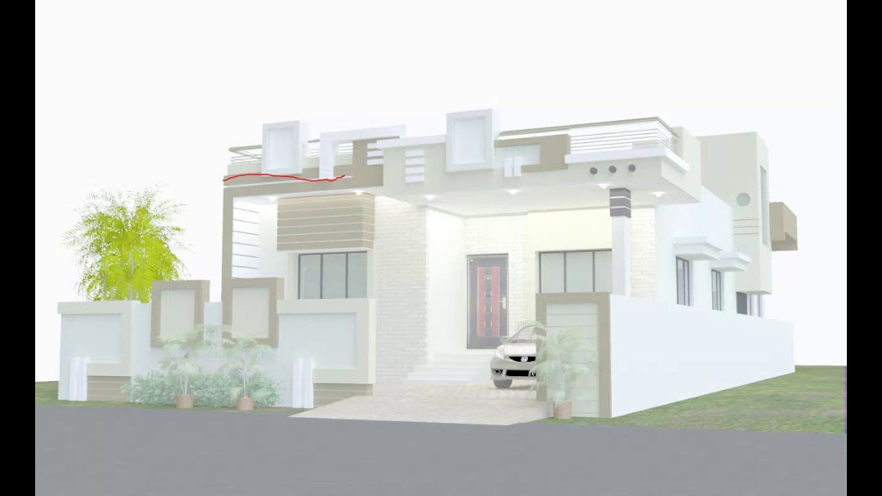 35 ft wide house front elevation home elevation design