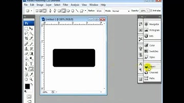 Adobe Photoshop Web Graphics Tutorial Create Glare in Photoshop Buttons Basic