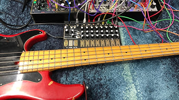 Live Eurorack jam with Morphagene, Bass, Sequential OB-6, Make Noise 0-ctrl, and Moog Grandmother