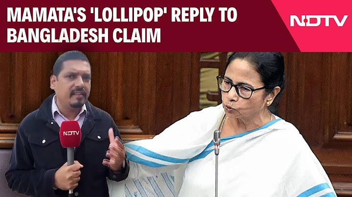 Mamata Banerjee Bangladesh | CM Mamata's "Lollipop" Reply To 'Occupy Bengal' Claim From Bangladesh