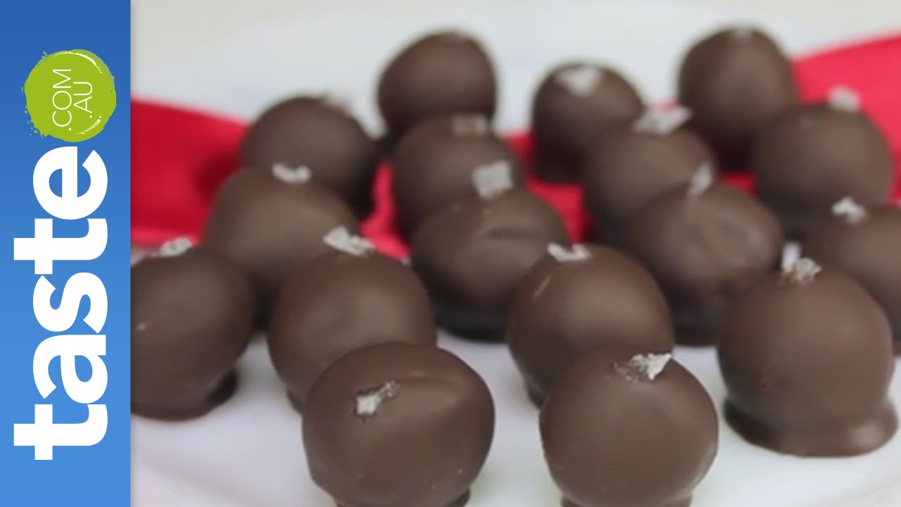 How to make salted caramel truffles YouTube