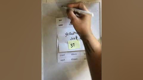 WTW yellow book sort #37 aw au o