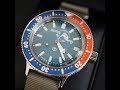 Iconic, Robust, Affordable, Russian-made Automatic Dive Watch Vostok Amphibia 420059 Close-Ups In 4K