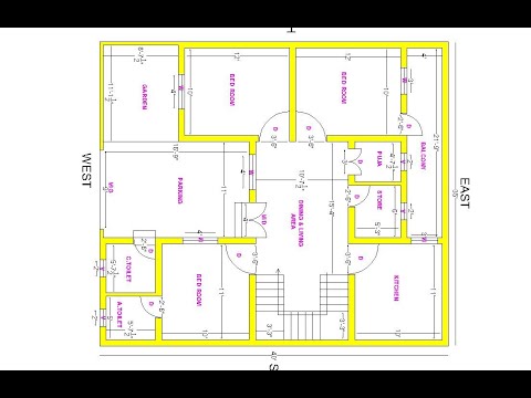 35x40 west facing house plan 3bhk west facing house plan 