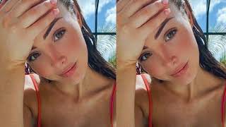 CASSIE LEE AT THE SWIMMING POOL