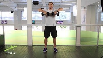 DoFit - Biblioteca do Movimento - Remada alta com halteres