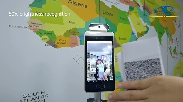 RA08T  Face Recognition Temperature Device with Verifica  C19 Health Code Function