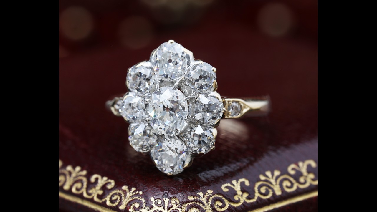 ベル・エポックの輝き フランス 1.6ct オールドカット ダイヤモンド