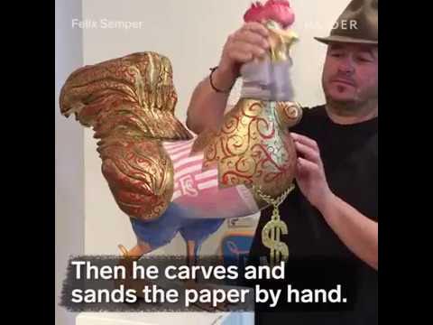 MIND-BLOWING PAPER SCULPTURES BY FELIX SEMPER - YouTube
