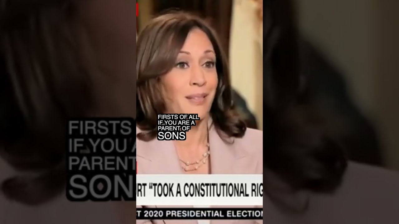 UM WHAT VP Kamala Harris On Supreme Court Ruling Abortion Roe V Wade Shorts