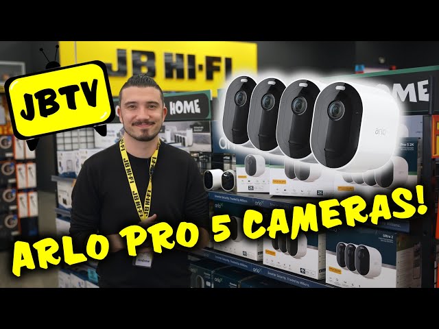 Arlo Pro 5 Security Cameras! - JBTV 📺 