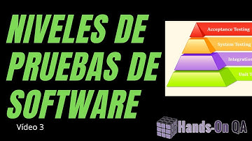 Niveles de Prueba del software, Hands-On QA, V-3.