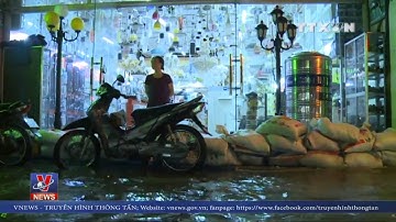 Triều cường đạt đỉnh gây ngập nặng tại TP Hồ Chí Minh