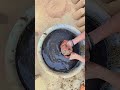 charcoal mud dirt water crumbling 💦#likeandsubscribe #like #subscibe