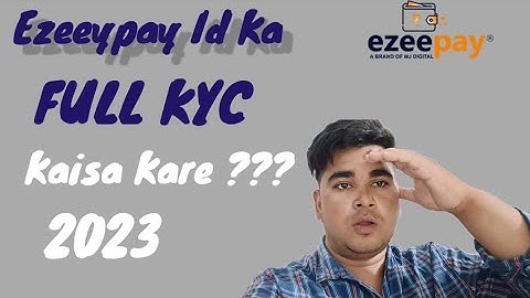 Ezeeypay Id ka Full kyc kaisa kare 2023/ New update 4.6/How to Apply for BC Banking Service #Ezeepay