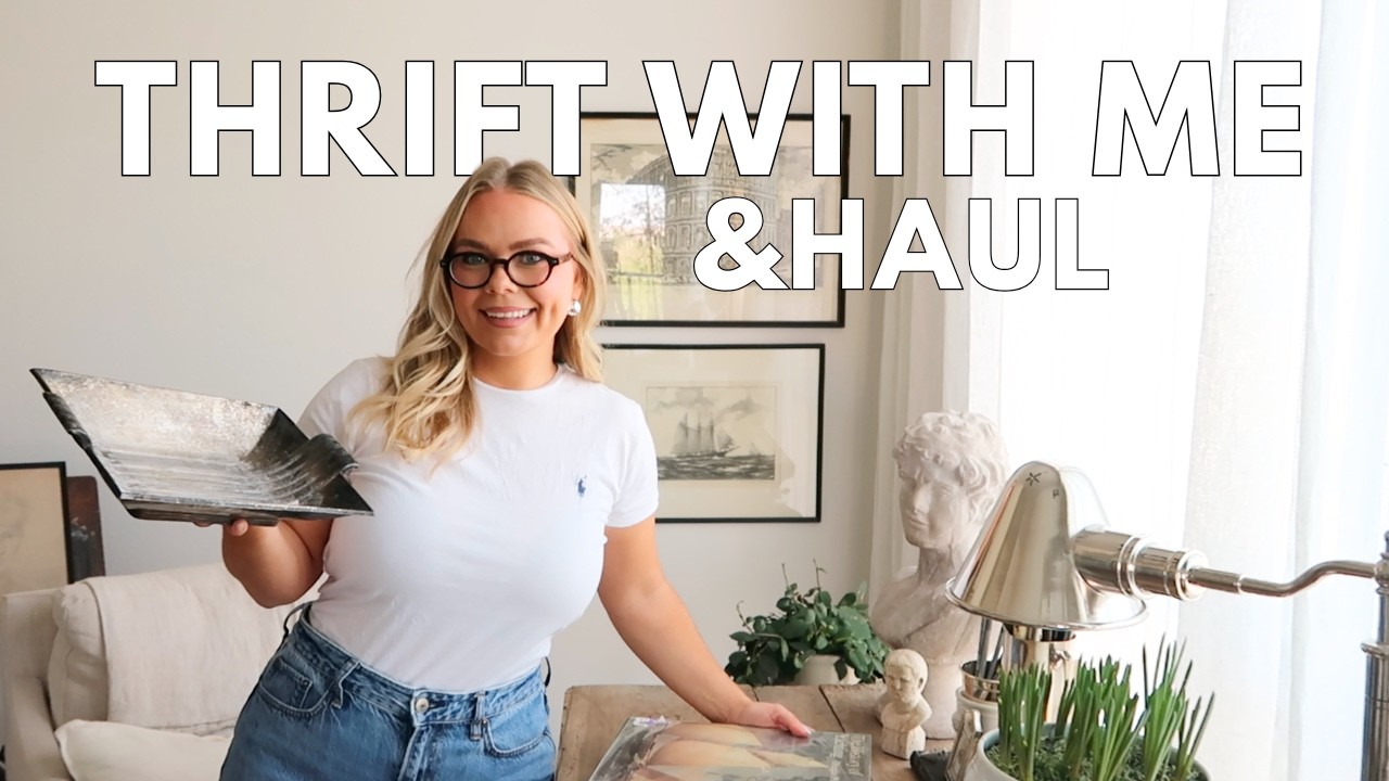 SPRING Thrift Shop With Me & Haul! Spring Home Decor Update!