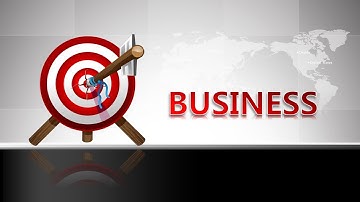 Arrow Hitting Bulls Eye PowerPoint Slide Show