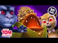 Vampires And Popcorn Scary Movie Marathon Talking Tom Friends Halloween Special 