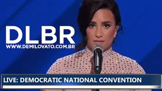 [LEGENDADO] Discurso de Demi Lovato na Convenção Nacional Democrática