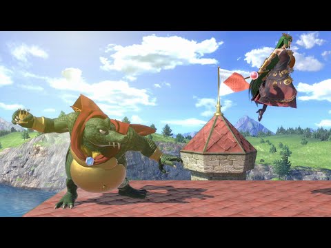 Unexpectedly, Side B Armor Withstand Attack【SSBU】【King K. Rool】
