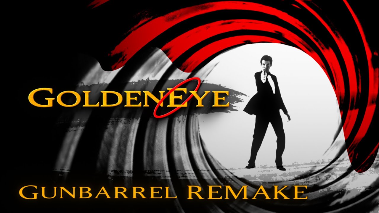 GOLDENEYE 007 Gunbarrel Sequence Remake 4K YouTube
