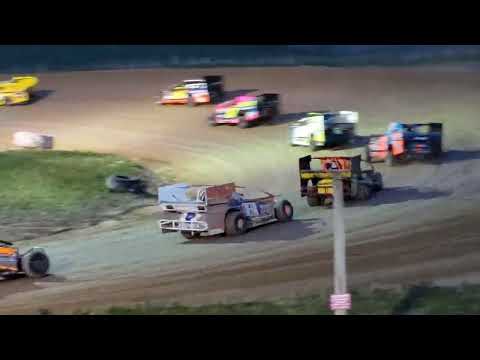 Cole Youse #8 modified feature race at Woodhull Raceway 5/14/22