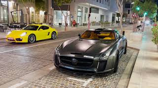 Supercars of Qatar 2023 (Doha) | La Ferrari, Mansory SLS AMG \& more..