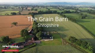 Architects Converted Barn In Shropshire With High-Performance Kastrup Windows. Drone Footage.