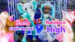 Barbie Cutie Reveal and Rainbow High Costume Ball  | Who Wins A Costume Contest?