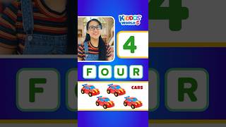 Learn Number 4! | Spell, Count & Learn Four for Kids