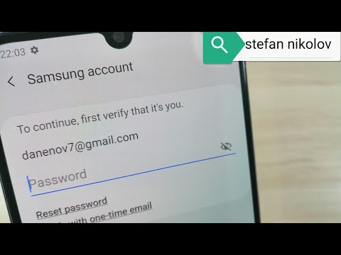 How to Remove Samsung Account without Password. All Samsung Android 10 Q.