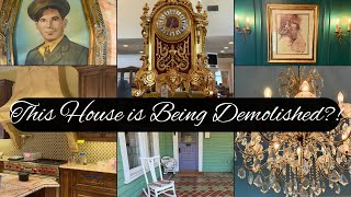 Estate Sale Shopping in Texas: French Antiques, Forgotten Heirlooms & a Demolition Sale?!