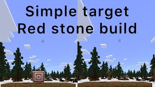 Simple Red Stone Target Tutorial