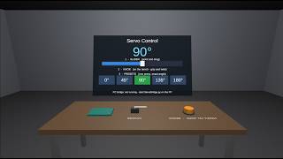 Meta Quest 3 + Unity + Python + Arduino + Servo Motor:  Controlling a Servo Motor using Meta Quest 3