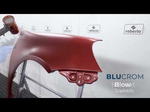 Blucrom Cubrición Del Color Rojo