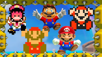 Mario Maker 2, but if I die in 5 styles the video ends