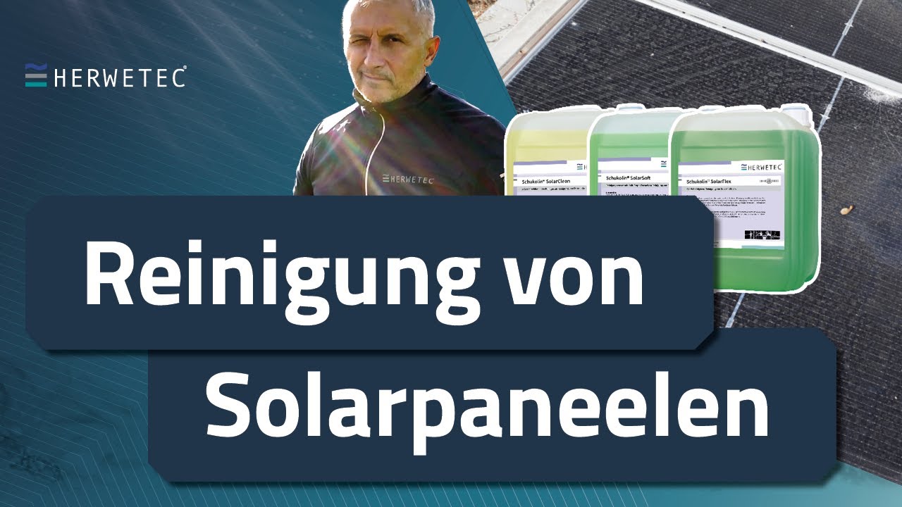 Lektion 1: Reinigung von Solarpaneelen