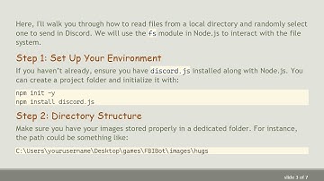How to Randomly Select and Send Images Using discord.js